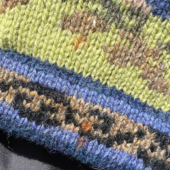 VTG Coldwater Creek Icelandic Design Wool Cardigan Fair Isle Nordic Small Nice! - Picture 15 of 15